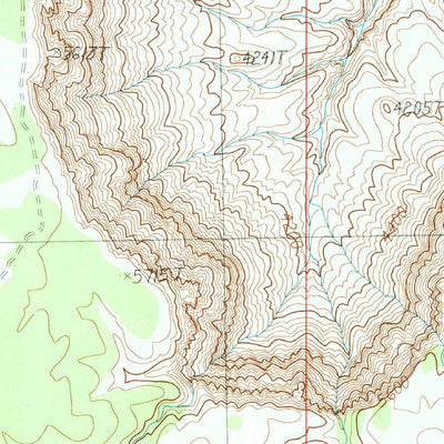 United States Geological Survey Kanab Point, AZ (1988, 24000-Scale) digital map