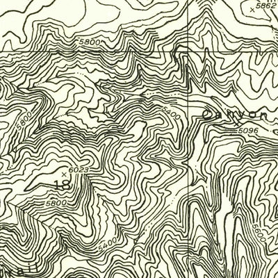 United States Geological Survey Kanab, UT-AZ (1954, 24000-Scale) digital map
