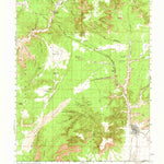 United States Geological Survey Kanab, UT-AZ (1957, 62500-Scale) digital map