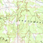 United States Geological Survey Kanab, UT-AZ (1980, 100000-Scale) digital map