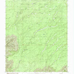 United States Geological Survey Kanabownits Spring, AZ (1988, 24000-Scale) digital map