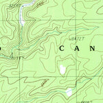 United States Geological Survey Kanabownits Spring, AZ (1988, 24000-Scale) digital map
