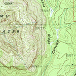 United States Geological Survey Kanabownits Spring, AZ (1988, 24000-Scale) digital map