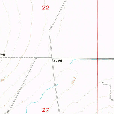 United States Geological Survey Kanarraville, UT (1950, 24000-Scale) digital map