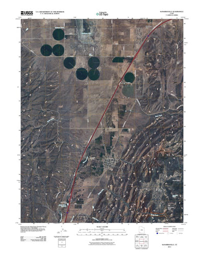 United States Geological Survey Kanarraville, UT (2011, 24000-Scale) digital map