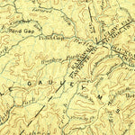 United States Geological Survey Kanawha Falls, WV (1900, 125000-Scale) digital map