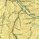 United States Geological Survey Kanawha Falls, WV (1900, 125000-Scale) digital map