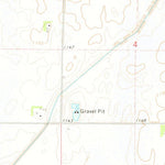 United States Geological Survey Kanawha SE, IA (1972, 24000-Scale) digital map