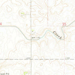 United States Geological Survey Kanawha SE, IA (1972, 24000-Scale) digital map