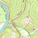 United States Geological Survey Kanawha, WV (1957, 24000-Scale) digital map
