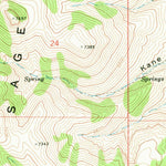 United States Geological Survey Kane Canyon, ID (1968, 24000-Scale) digital map
