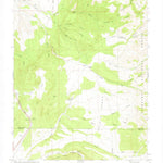 United States Geological Survey Kane Canyon, UT (1971, 24000-Scale) digital map