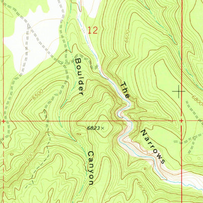 United States Geological Survey Kane Canyon, UT (1971, 24000-Scale) digital map