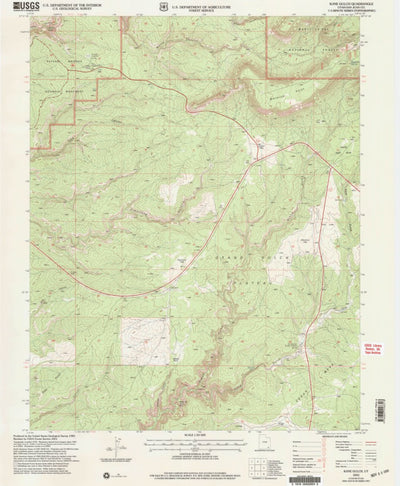 United States Geological Survey Kane Gulch, UT (2001, 24000-Scale) digital map