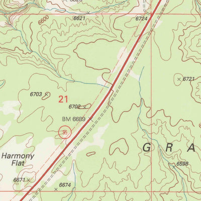 United States Geological Survey Kane Gulch, UT (2001, 24000-Scale) digital map