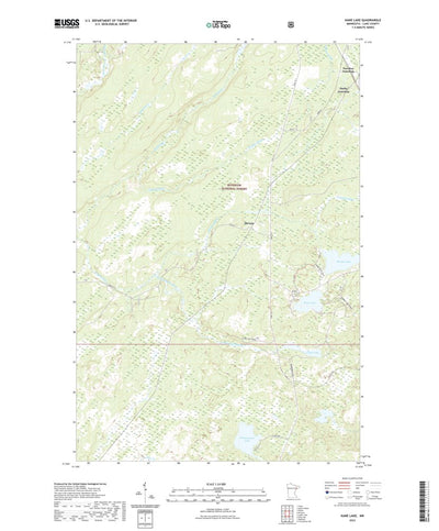 United States Geological Survey Kane Lake, MN (2022, 24000-Scale) digital map