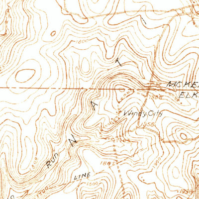 United States Geological Survey Kane, PA (1934, 48000-Scale) digital map