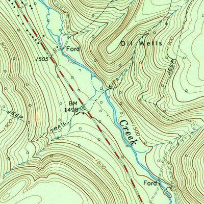 United States Geological Survey Kane, PA (1966, 24000-Scale) digital map