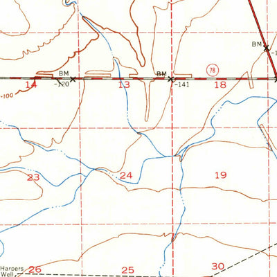 United States Geological Survey Kane Spring, CA (1940, 62500-Scale) digital map
