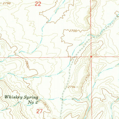 United States Geological Survey Kane Spring Gulch, OR (1967, 24000-Scale) digital map