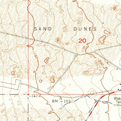 United States Geological Survey Kane Spring NE, CA (1956, 24000-Scale) digital map