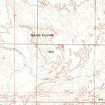 United States Geological Survey Kane Spring NW, CA (1956, 24000-Scale) digital map