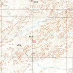 United States Geological Survey Kane Spring NW, CA (1956, 24000-Scale) digital map