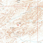 United States Geological Survey Kane Spring NW, CA (1992, 24000-Scale) digital map