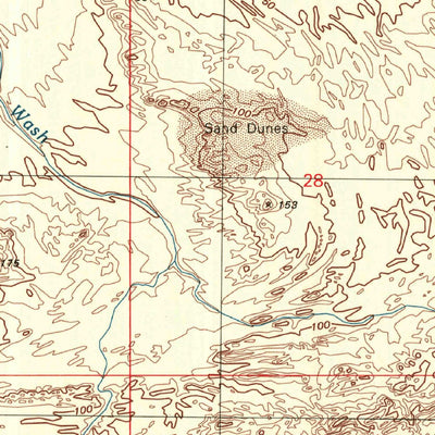 United States Geological Survey Kane Spring NW, CA (1998, 24000-Scale) digital map