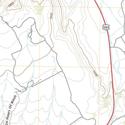 United States Geological Survey Kane Springs, UT (2020, 24000-Scale) digital map
