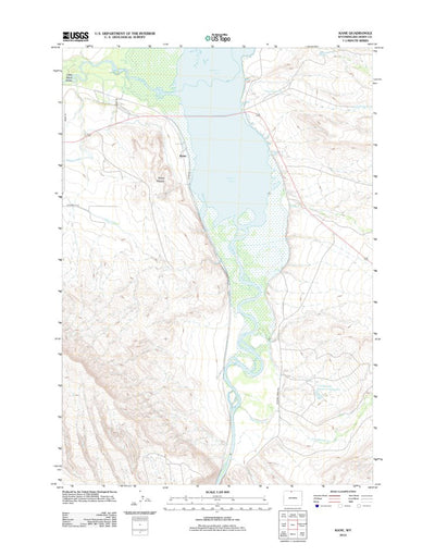 United States Geological Survey Kane, WY (2012, 24000-Scale) digital map