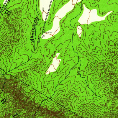 United States Geological Survey Kaneohe, HI (1959, 24000-Scale) digital map