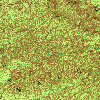 United States Geological Survey Kaneohe, HI (1968, 24000-Scale) digital map