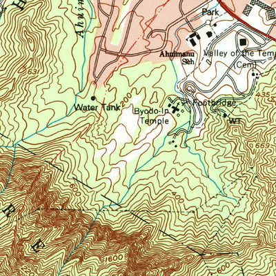 United States Geological Survey Kaneohe, HI (1983, 24000-Scale) digital map