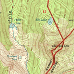 United States Geological Survey Kangaroo Mountain, CA (1996, 24000-Scale) digital map