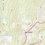 United States Geological Survey Kangaroo Mountain, CA (2022, 24000-Scale) digital map