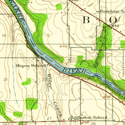 United States Geological Survey Kankakee, IL (1922, 62500-Scale) digital map