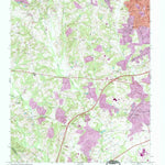 United States Geological Survey Kannapolis, NC (1993, 24000-Scale) digital map