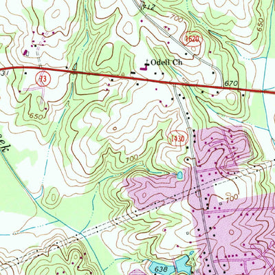 United States Geological Survey Kannapolis, NC (1993, 24000-Scale) digital map