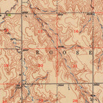 United States Geological Survey Kanona, KS (1951, 62500-Scale) digital map
