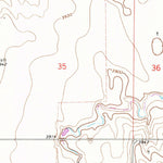 United States Geological Survey Kanorado, KS-CO (1969, 24000-Scale) digital map