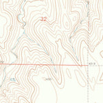 United States Geological Survey Kanorado NW, CO (1969, 24000-Scale) digital map