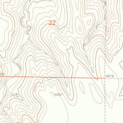 United States Geological Survey Kanorado NW, CO (1969, 24000-Scale) digital map