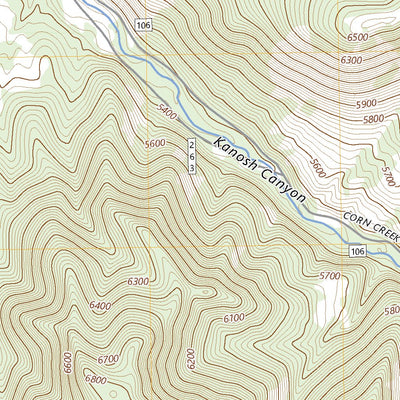 United States Geological Survey Kanosh, UT (2023, 24000-Scale) digital map