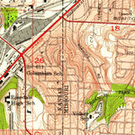 United States Geological Survey Kansas City, MO-KS (1957, 24000-Scale) digital map
