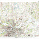 United States Geological Survey Kansas City, MO-KS (1983, 100000-Scale) digital map