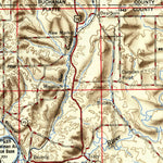 United States Geological Survey Kansas City, MO-KS-NE (1954, 250000-Scale) digital map