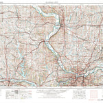 United States Geological Survey Kansas City, MO-KS-NE (1956, 250000-Scale) digital map