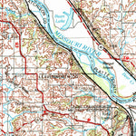 United States Geological Survey Kansas City, MO-KS-NE (1956, 250000-Scale) digital map
