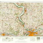 United States Geological Survey Kansas City, MO-KS-NE (1960, 250000-Scale) digital map